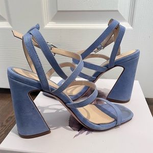 Jessica Simpson High Heel Sandals Light Blue Sandals